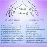 Reiki & Relax Session - 60 minutes w/hand and arm massage